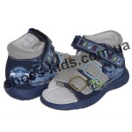 Детские ортопедические босоножки  SUPER GEAR A8126 (синие)